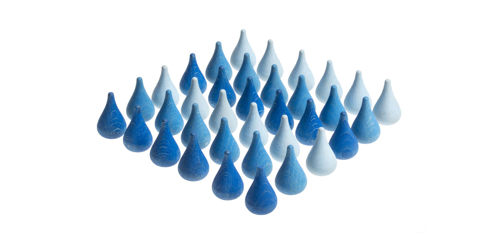 Grapat Mandala Raindrops, Blues 36pcs PreSale
