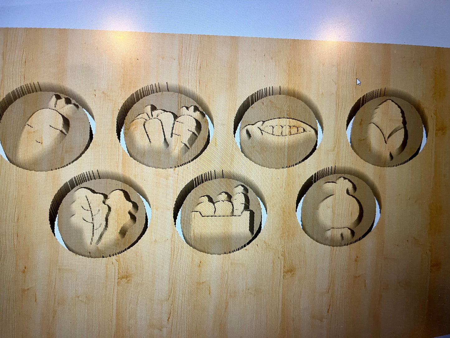 Play Dough Stampers - Vegetables, 7 Styles
