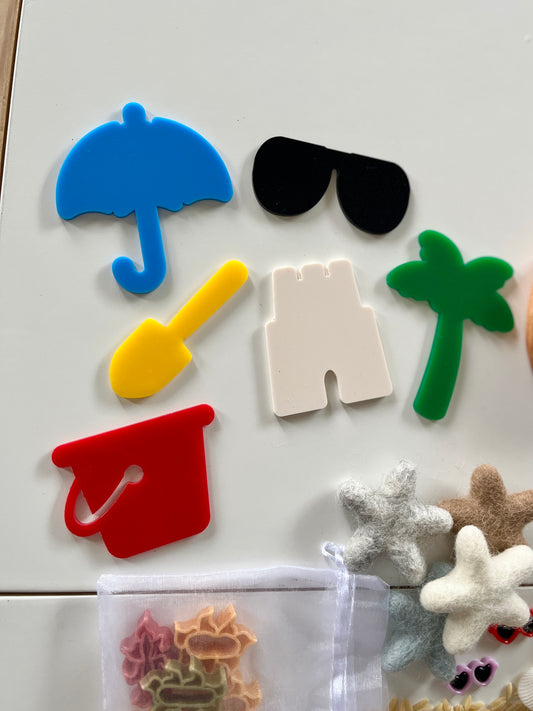 Little Dry Erasables — Beach