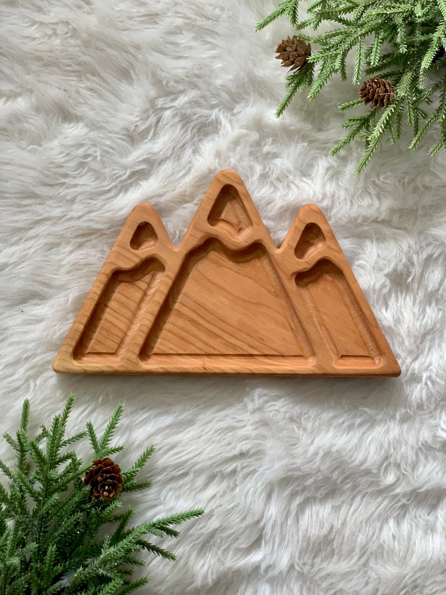 Mountain Style 2 Plate / Sensory Tray