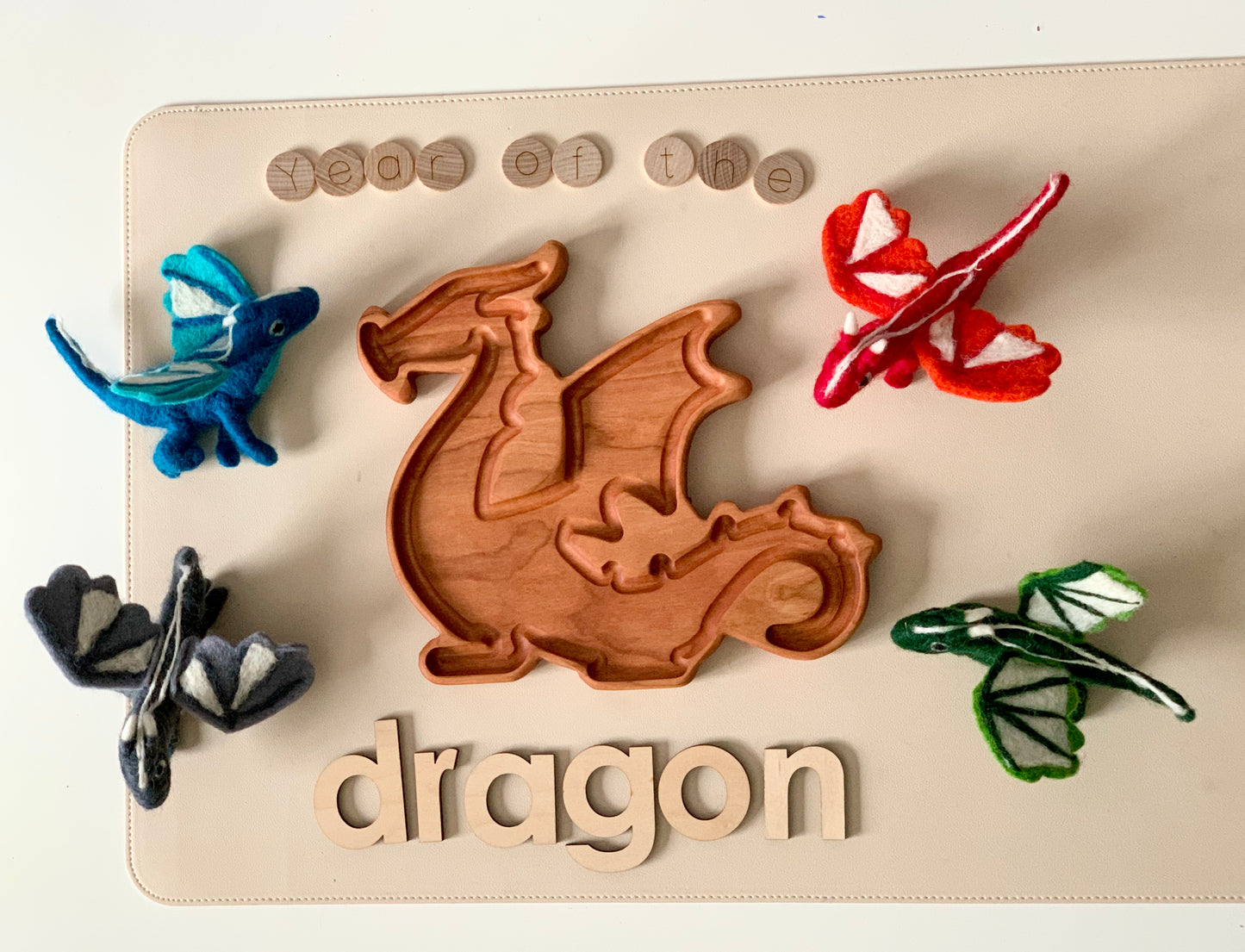 Dragon Plate / Sensory Tray