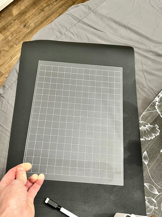 Grid Dry Erase Acrylic Tracing Board; can also fit as a Flisat Insert