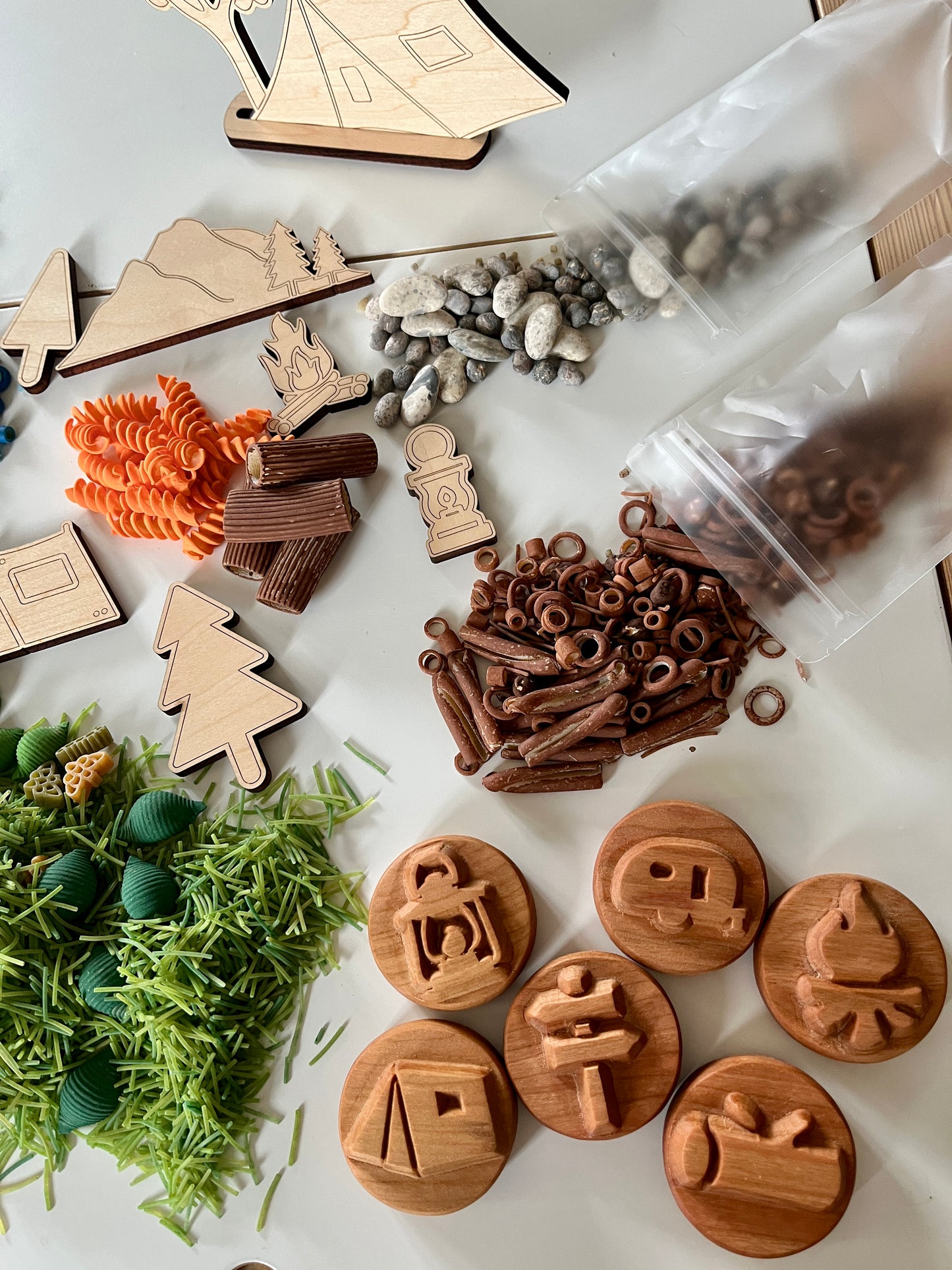 Play Dough Stampers - Camping