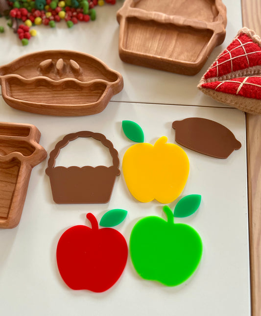 Little Dry Erasables - Apples - 8 Piece Set