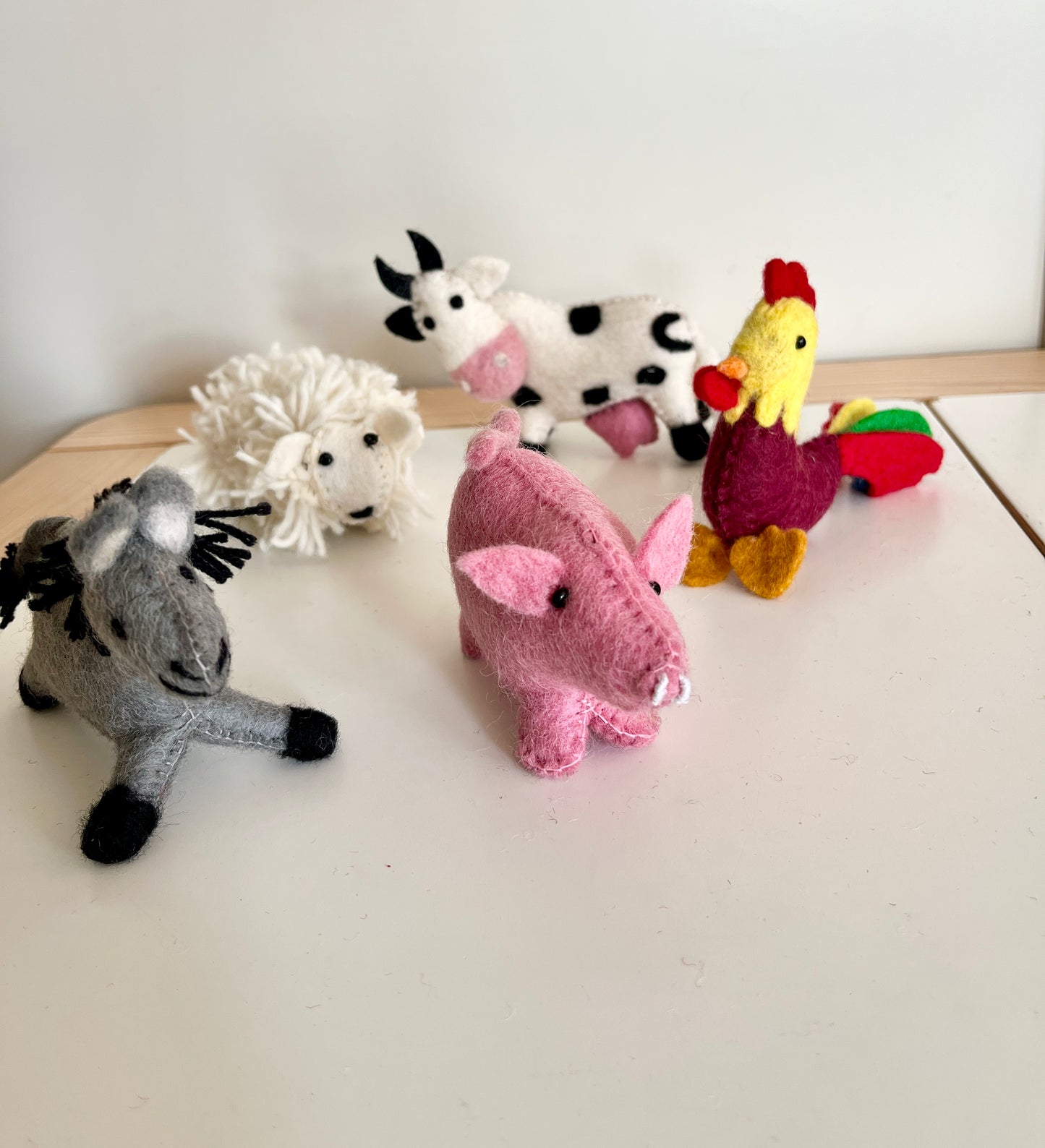 Felt Farm Animals
