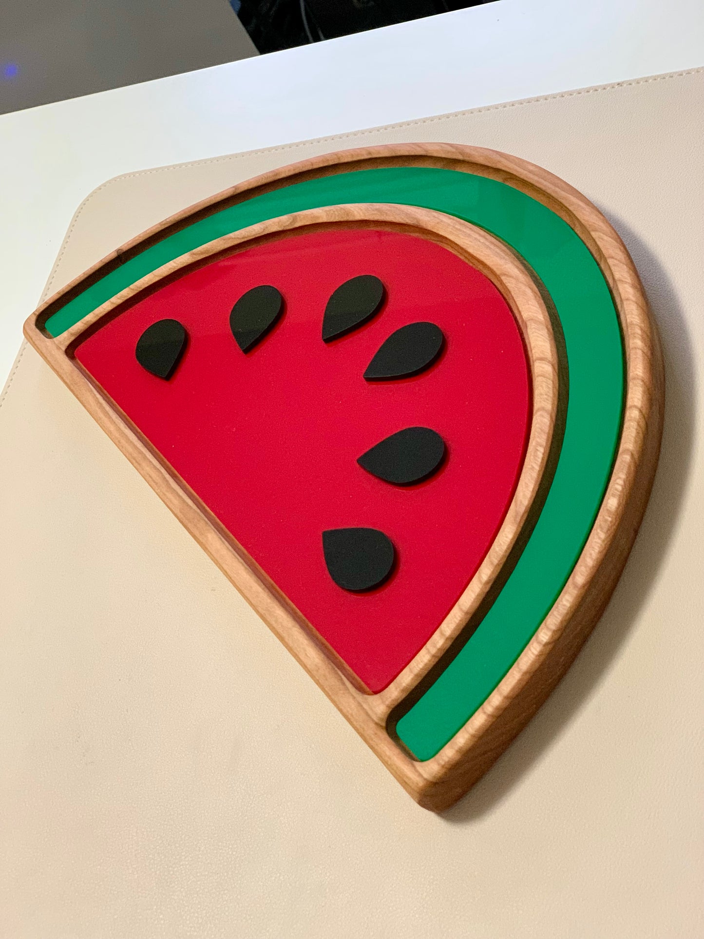 Watermelon Plate / Sensory Tray