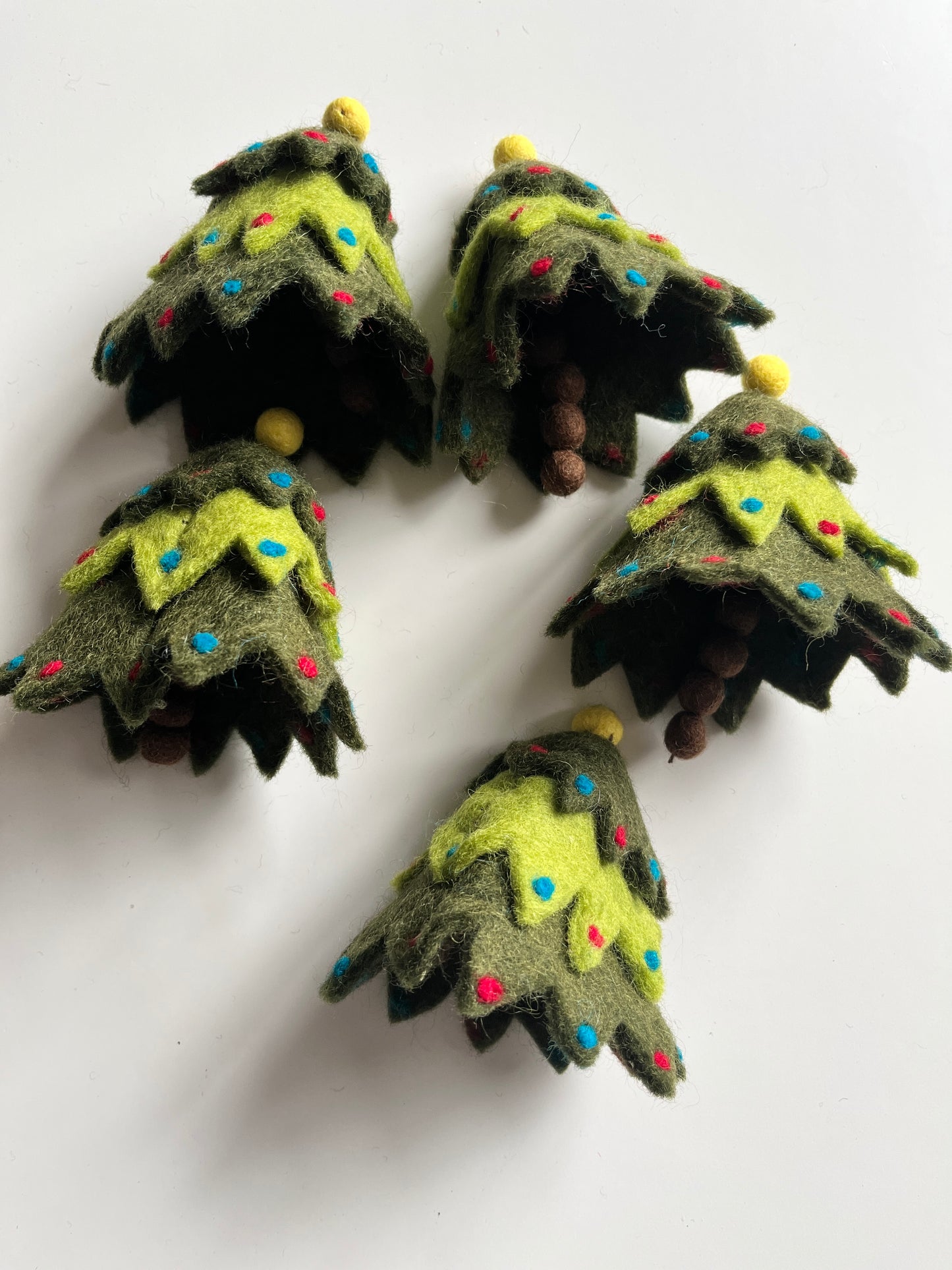 One Felt Christmas Tree Style 2