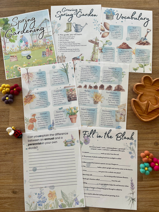 Digital Download | Spring Gardening Complete Unit Study