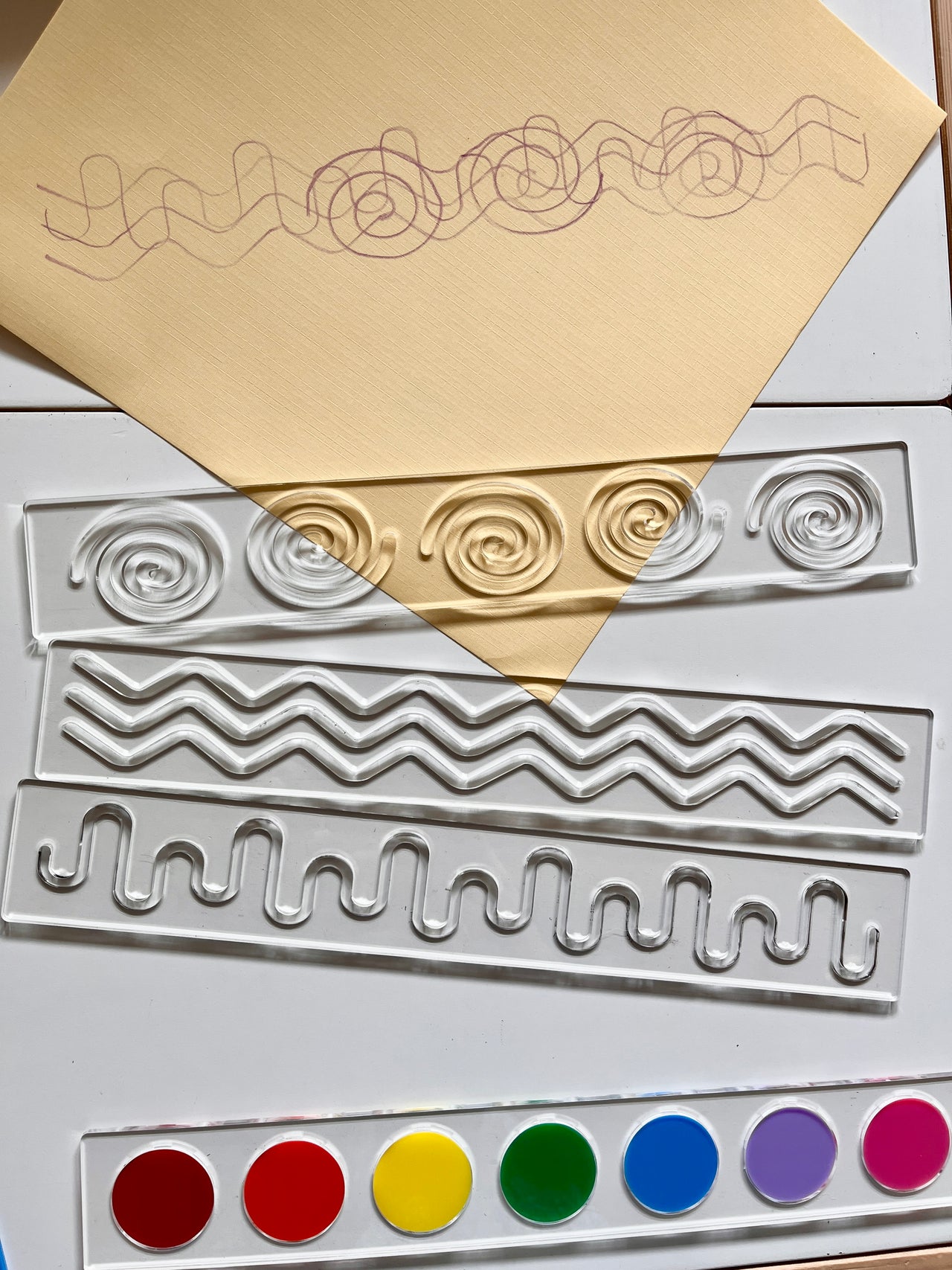 Early Writing Tracing Boards Set of 3; Fit into our Wooden Sentence & Learning Tray