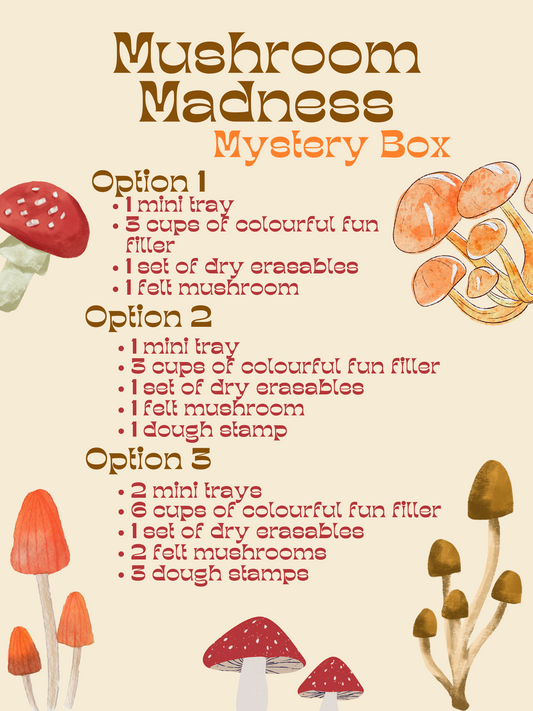 Mushroom Madness Theme Mystery Box Bundle