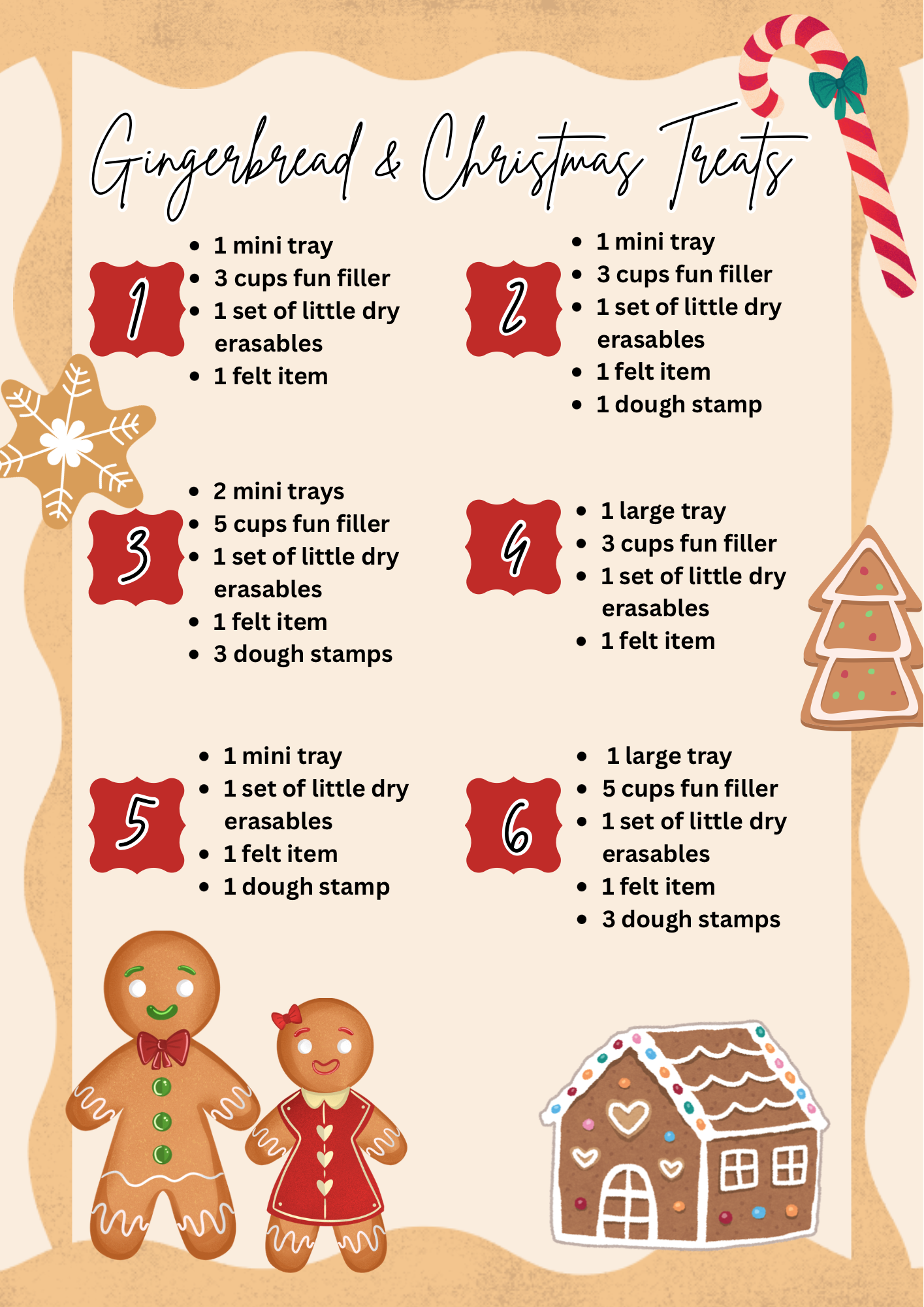 Gingerbread & Christmas Treats Mystery Box Bundle