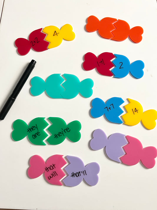 Little Dry Erasables - 2 Part Candies