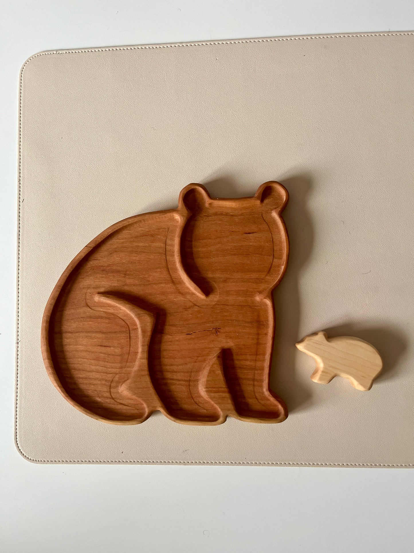 Large Bear Plate / Sensory Tray