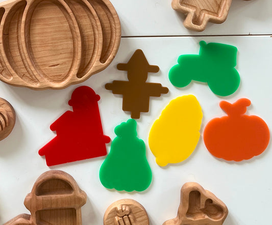 Little Dry Erasables - Pumpkin Patch