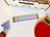 Set of 5 Personalized Pastel Pencils