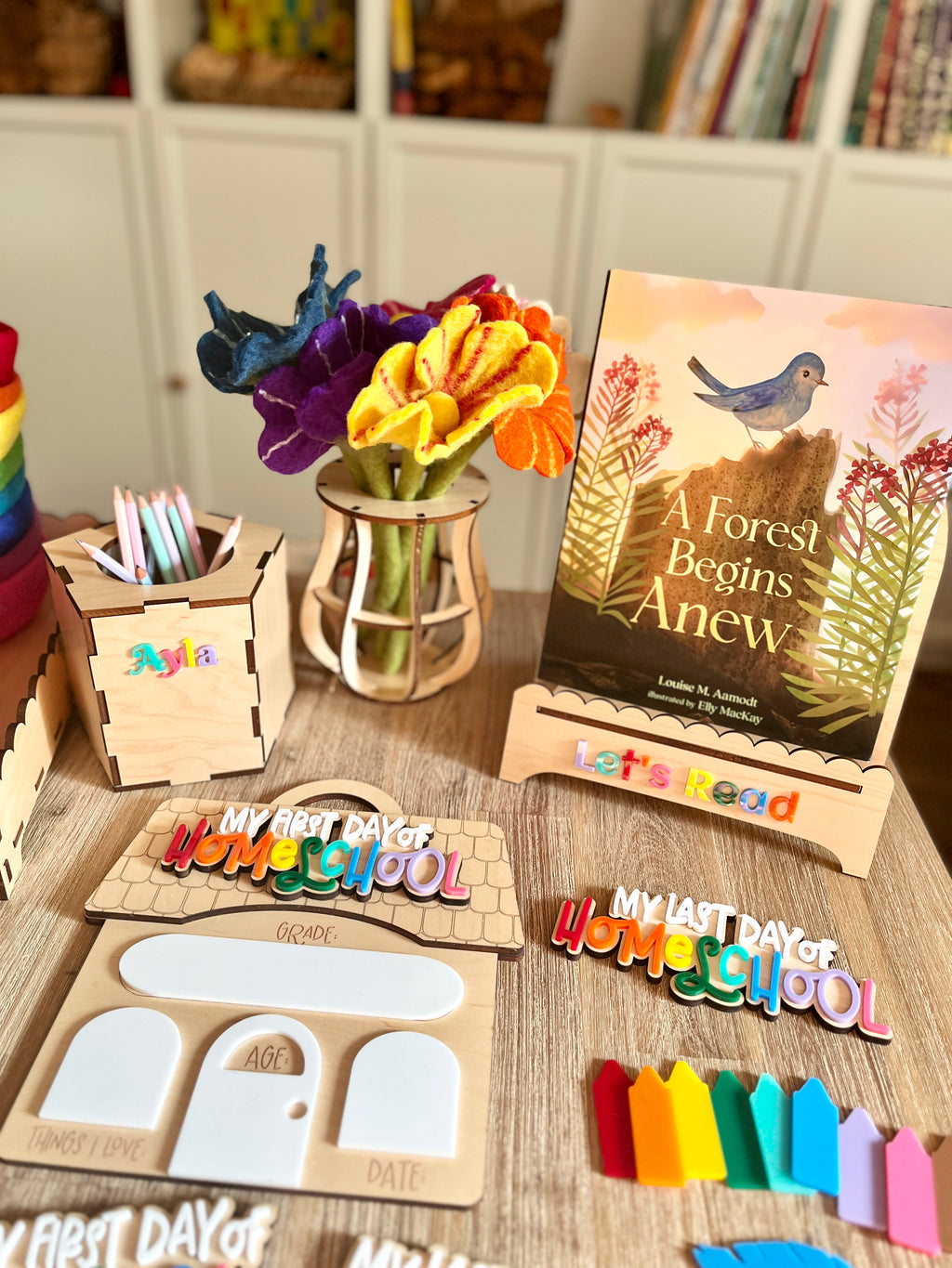 Personalized Book Stand