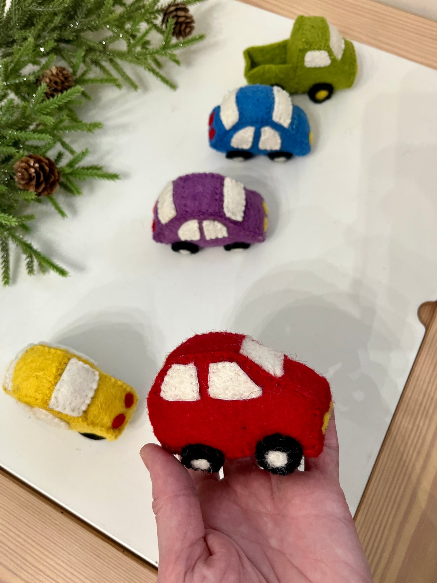 One Felt Car or Truck