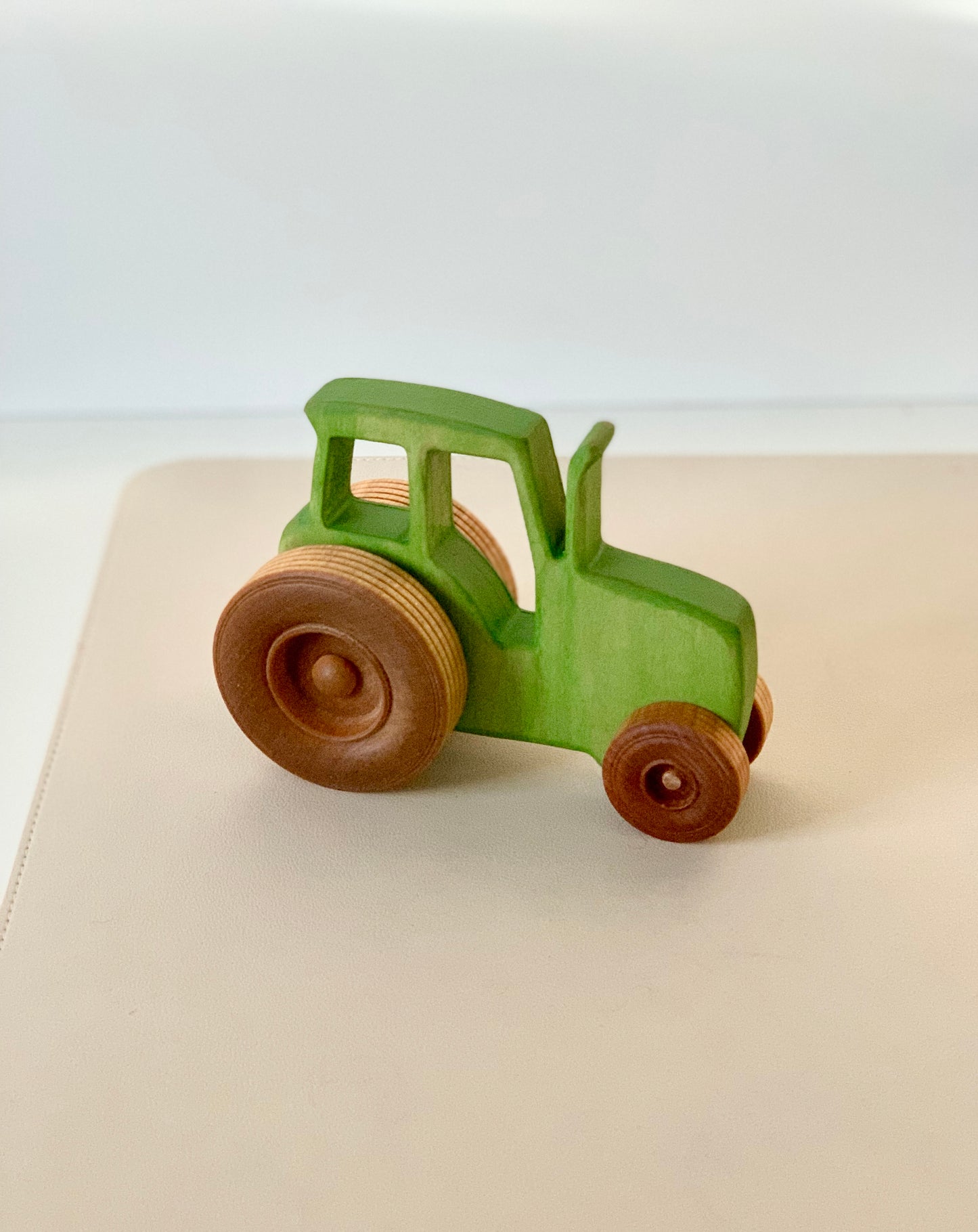 Wooden Toy Vehicles - Trucks, Car, Bus and Tractor / Push Car