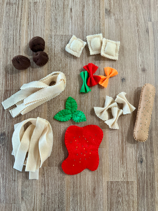 Felt Pasta Set, Made in Canada