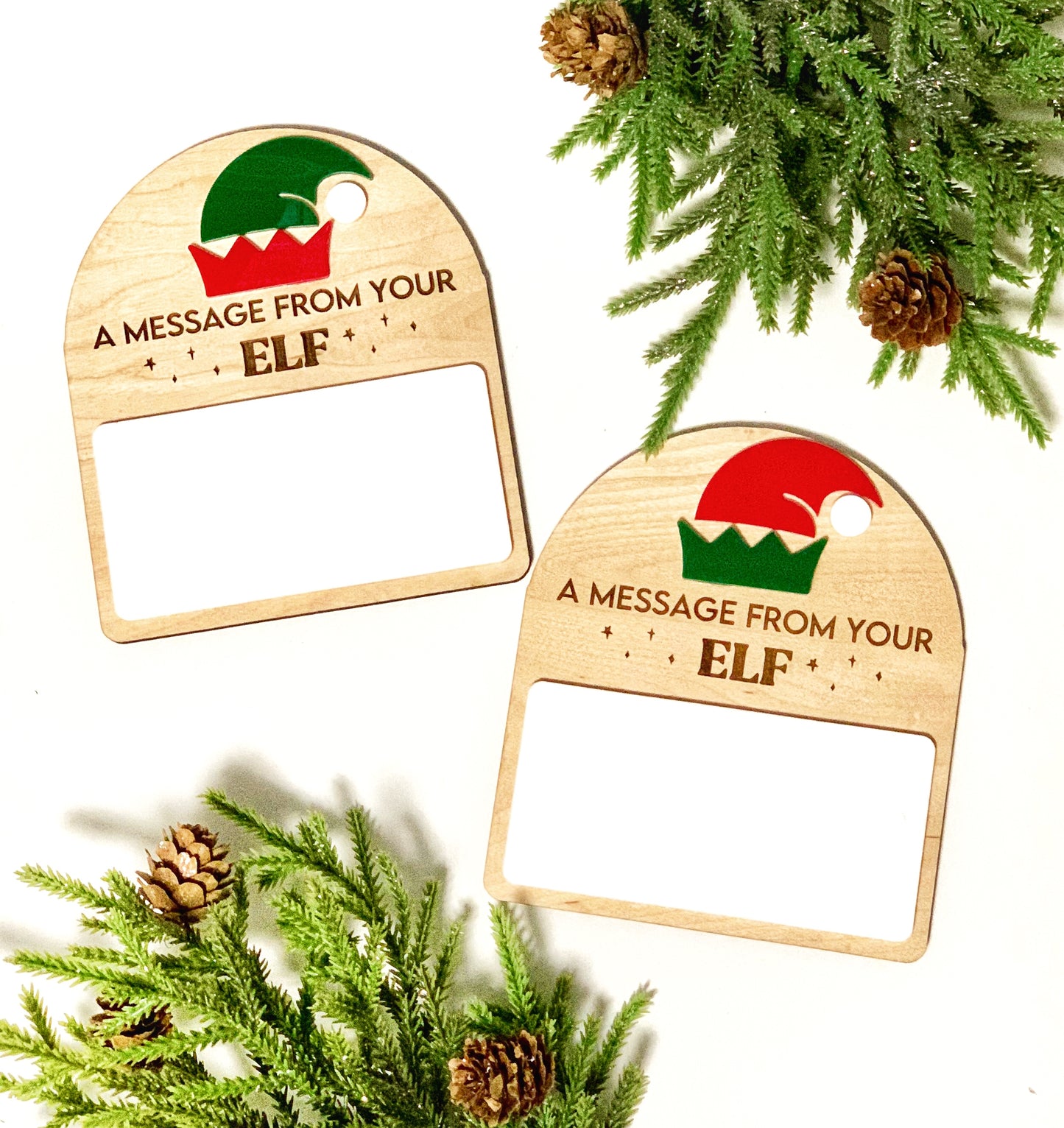 A Message From Your Elf Dry Erase Mini Sign