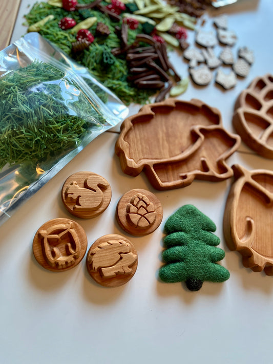 Play Dough Stampers - Woodland