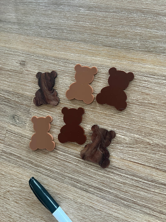 Little Dry Erasables — Teddy Bears