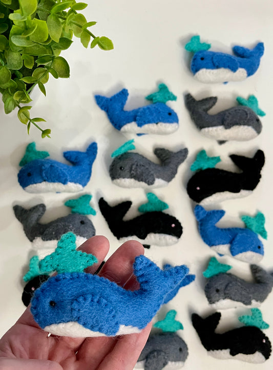 One Felt Whale