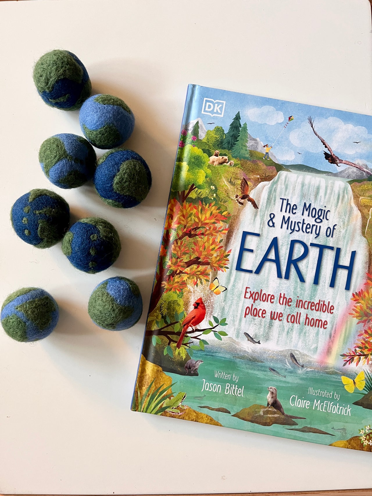 One Felt Globe / Earth Ball