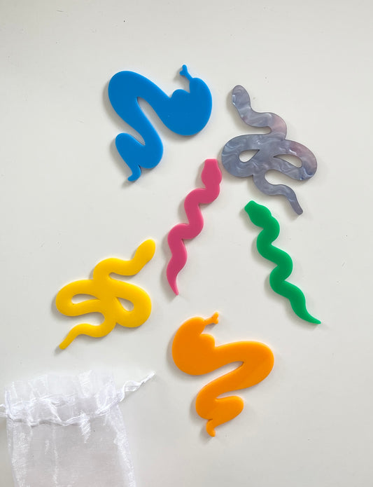 Little Dry Erasables - Snakes - Set of 6 - more colours available