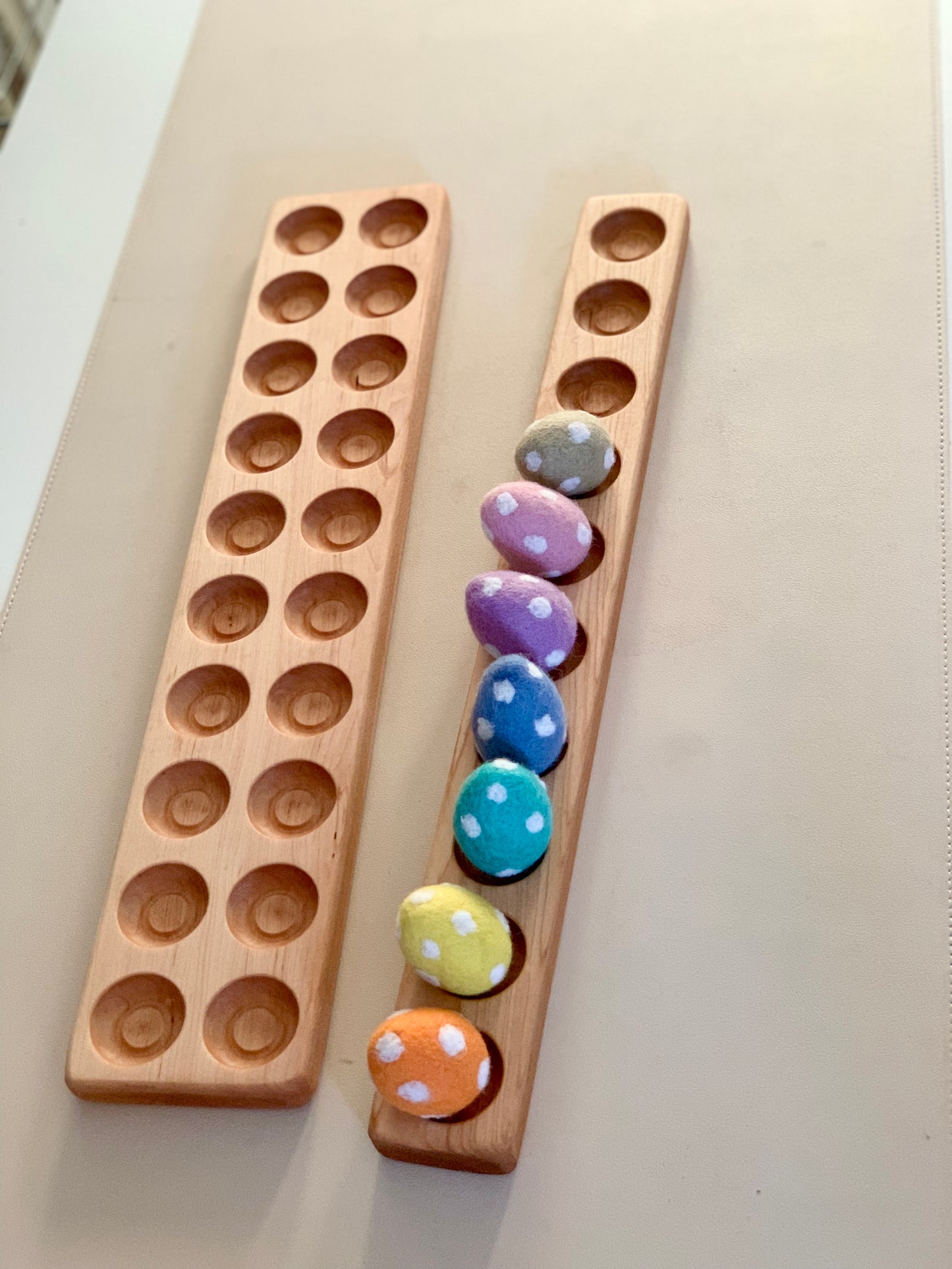 Long Ten and Twenty Frames Sensory Trays