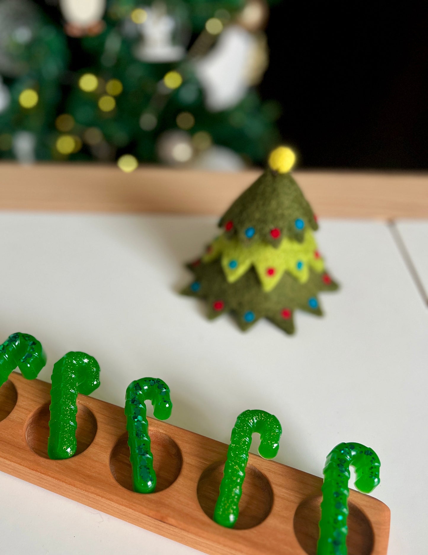 One Felt Christmas Tree Style 2