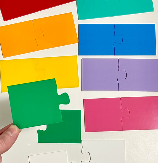 Little Dry Erasables - 2 Part Puzzles