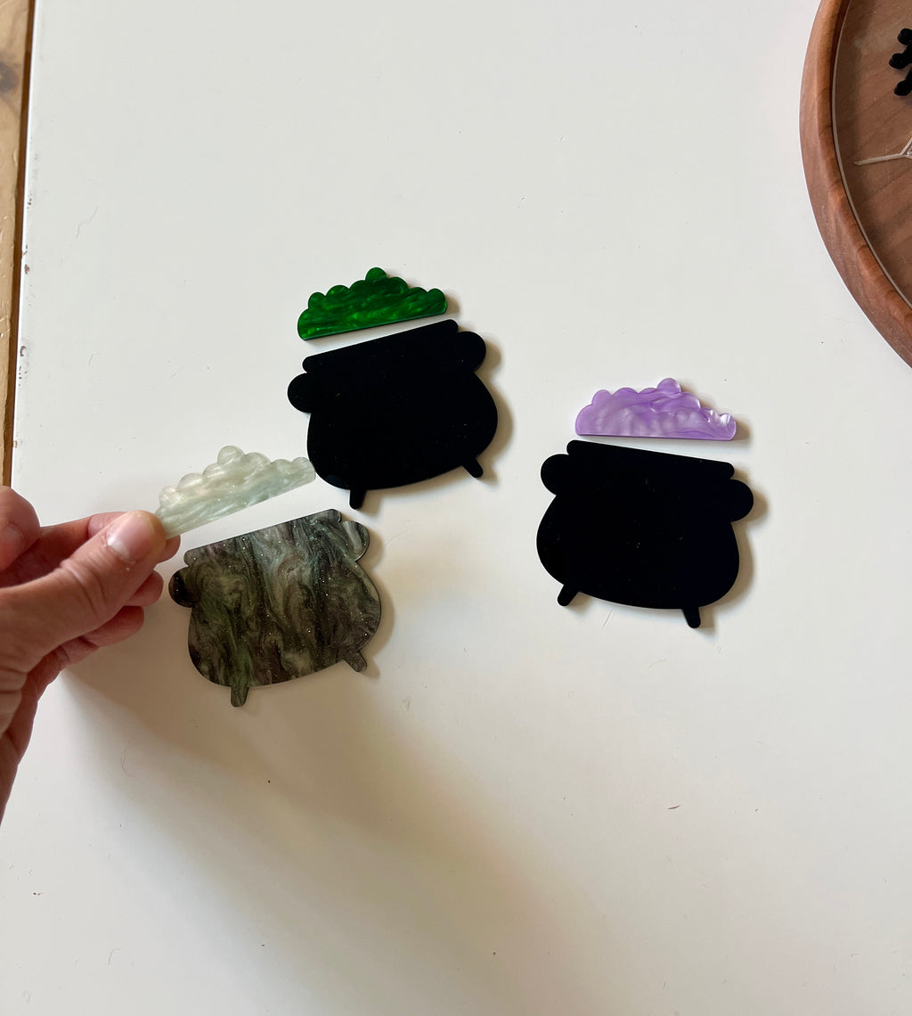 Little Dry Erasables - 2 Part Cauldrons