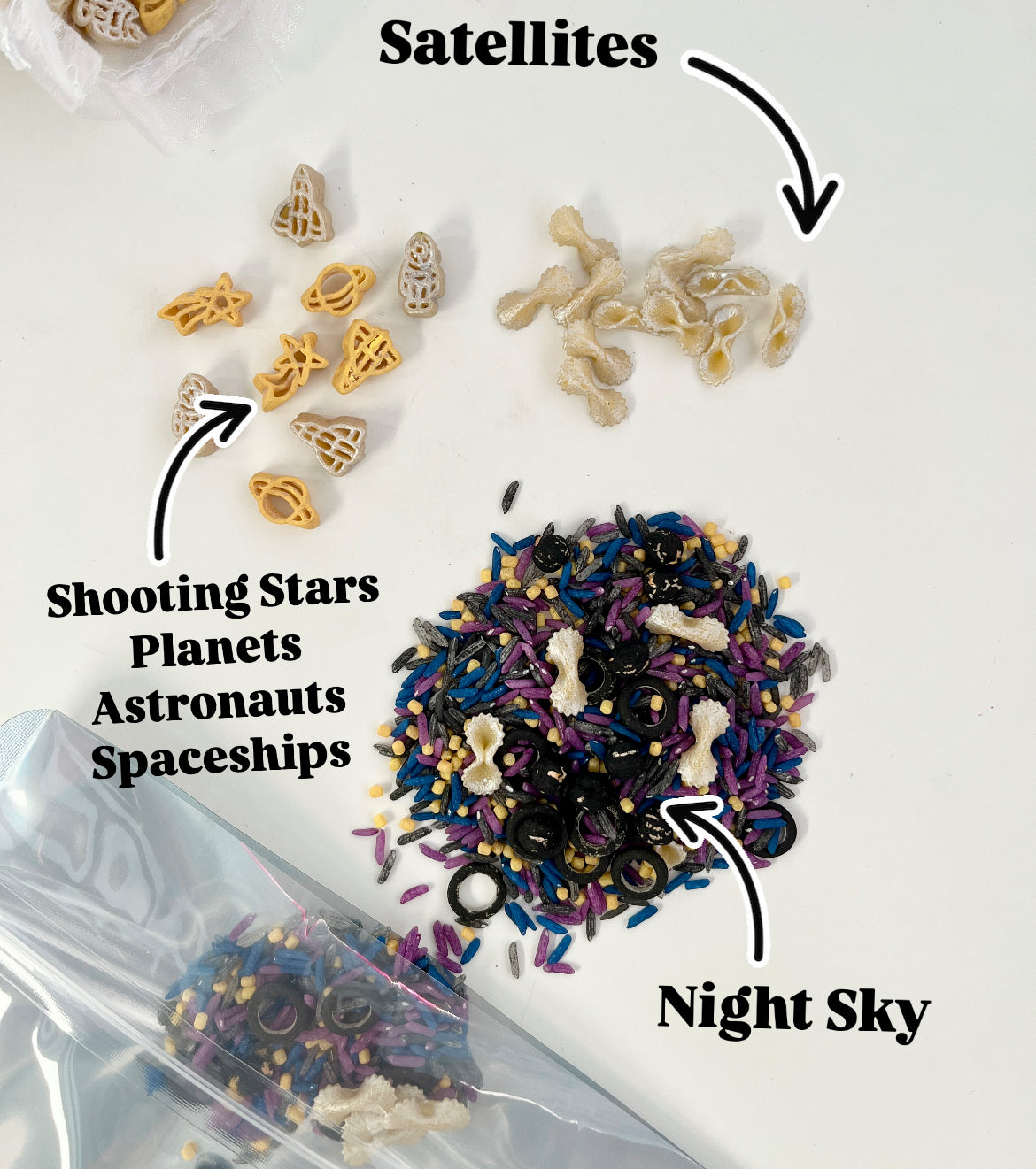 Night Sky Outer Space Fun Filler Sensory Filler