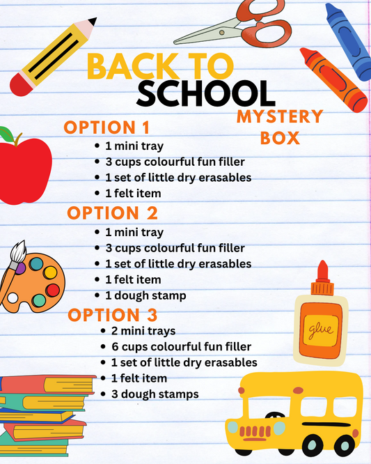 Back to School Theme Mystery Box Bundle