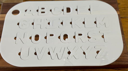 Ready to Ship, Uppercase Alphabet Sorter/Drop Through Flisat Insert