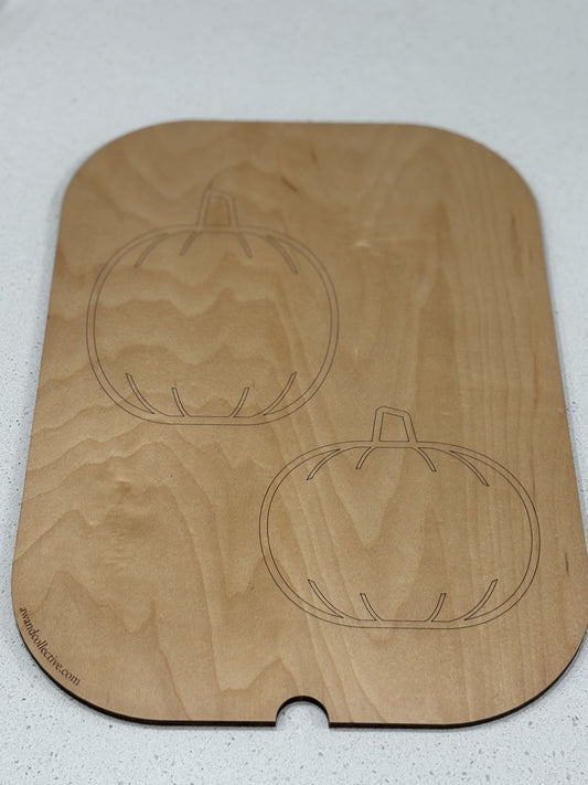 Ready to Ship, Pumpkin Flisat Insert