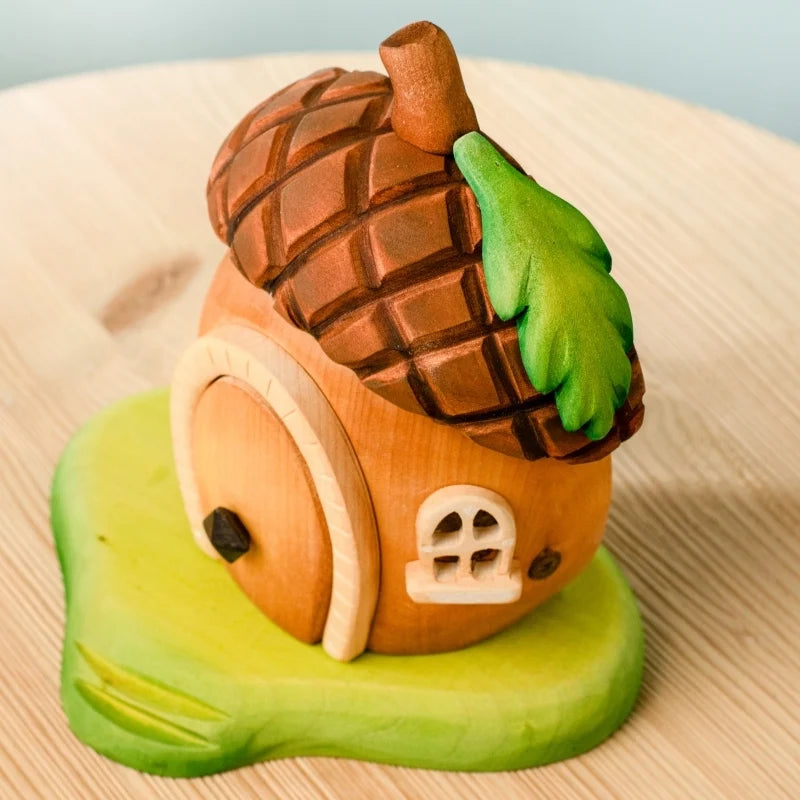 Bumbu Toys ; Wooden Acorn House ; Coming Soon