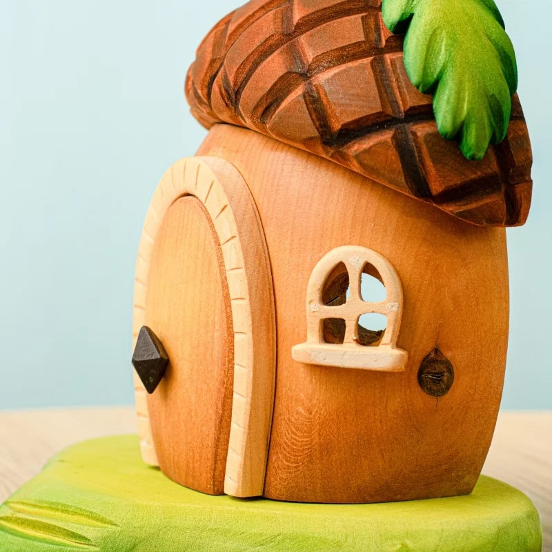 Bumbu Toys ; Wooden Acorn House ; Coming Soon