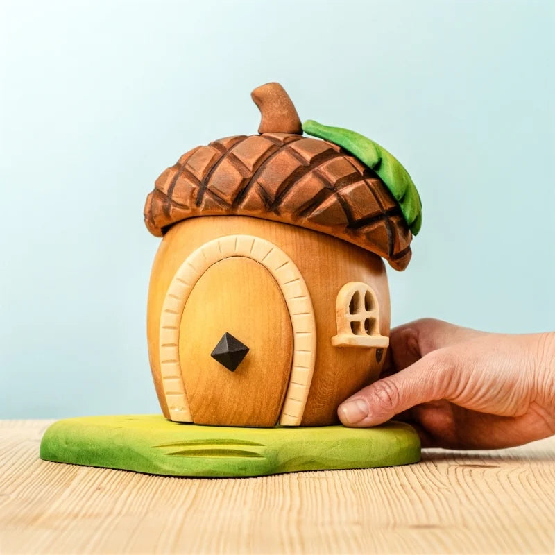 Bumbu Toys ; Wooden Acorn House ; Coming Soon