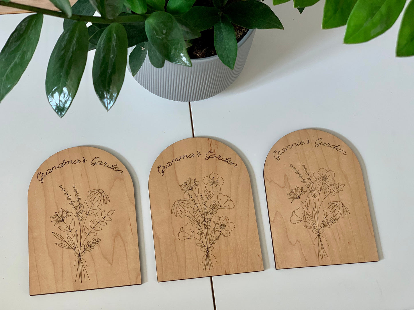 Personalized Garden, Birth Month Garden, Grandma’s Garden, Mom’s Garden Plaque