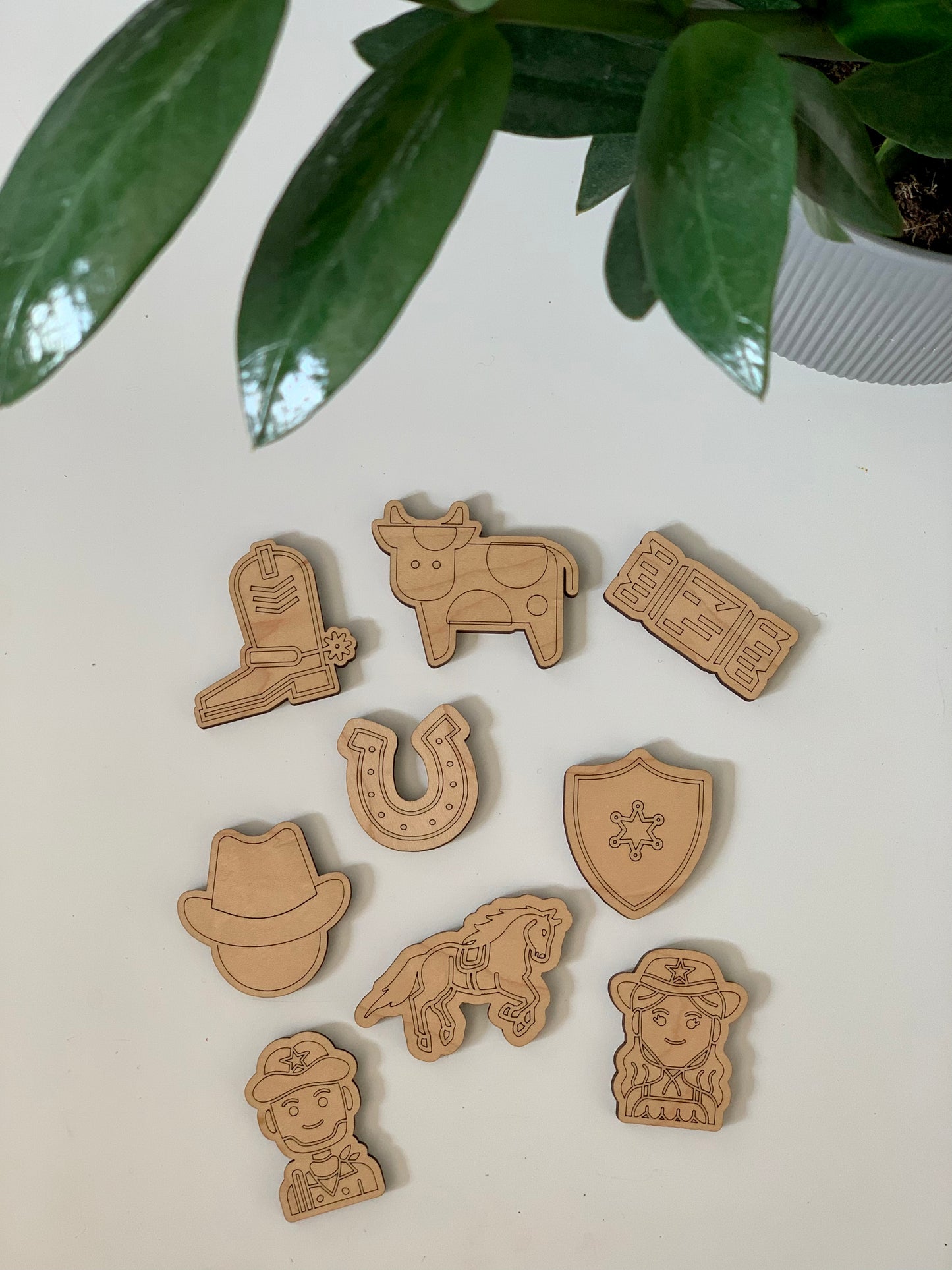 Western Themed Loose Parts