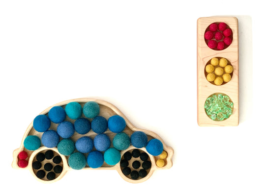 Car Plate / Sensory Tray