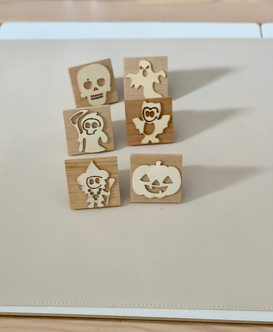 Ready to Ship Halloween Play Dough Stamps