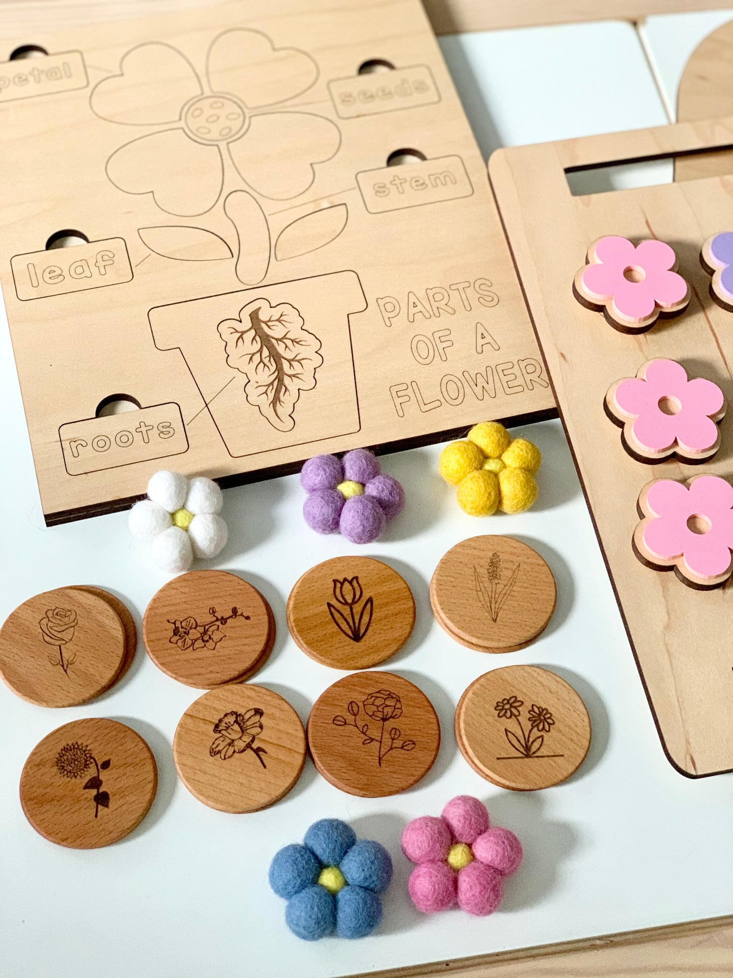 Flower Themed Memory Game