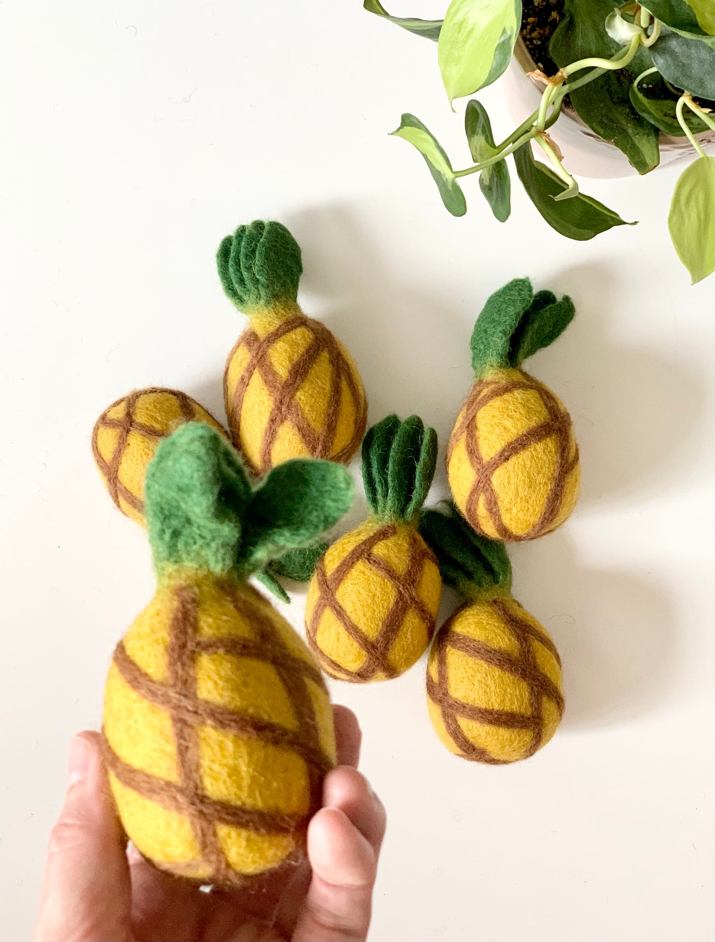 One Felt Pineapple