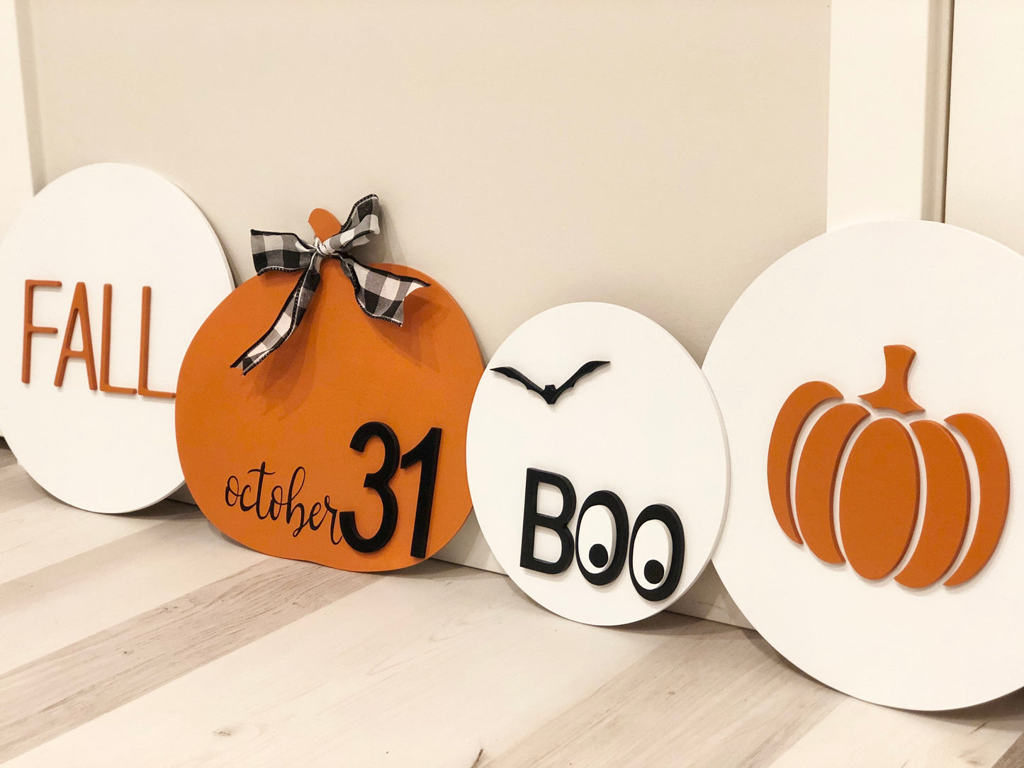 3D Fall Sign