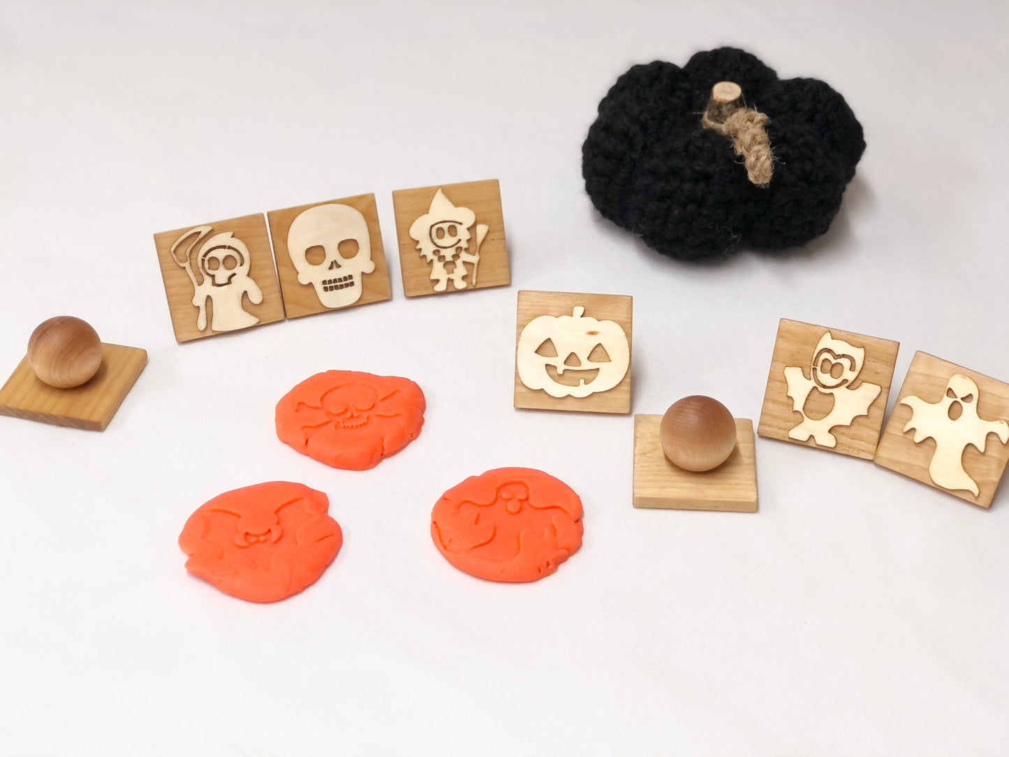 Halloween Play Dough Stampers