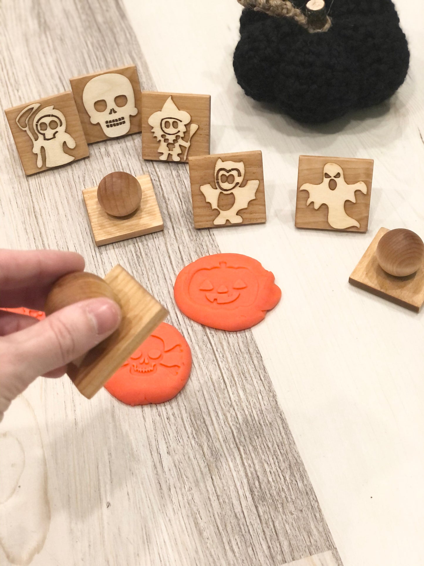 Halloween Play Dough Stampers