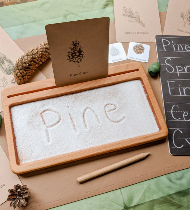 Rectangle Writing Tray, Flash Card, Salt & Sand Tray Plate / Sensory Tray